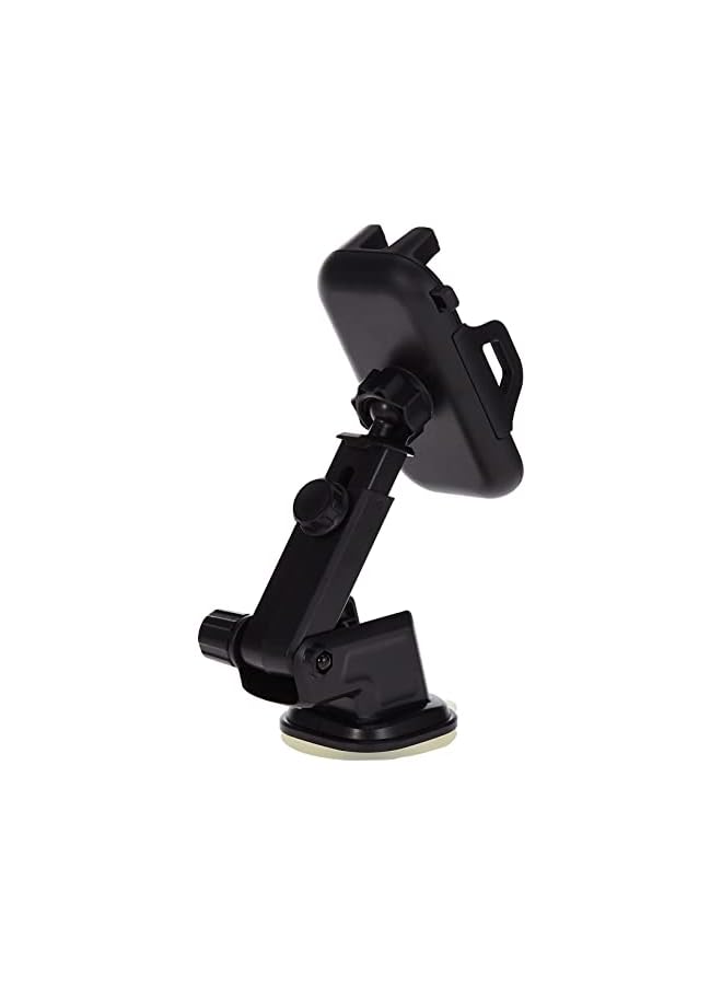 Zaboon Car Phone Holder 3in1 for Dashboard/Vent/Windshield with 360° Rotation, Arms Height adjustable Stable fits with iPhone 13 12 11 Pro Max Xs 7 8, Samsung Galaxy S21 S20 Ultra, Hauwei, Black - Image 3