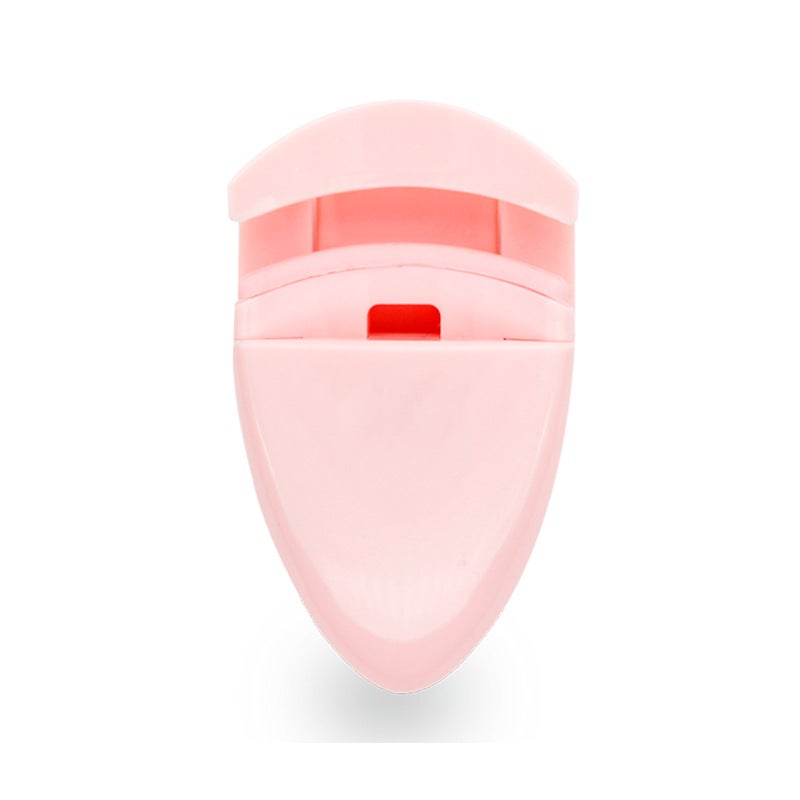 Generic New plastic eyelash curler mini eyelash curler portable Beauty Makeup Eyelash tools 2 yuan gift wholesale PVC box Opp bag pink