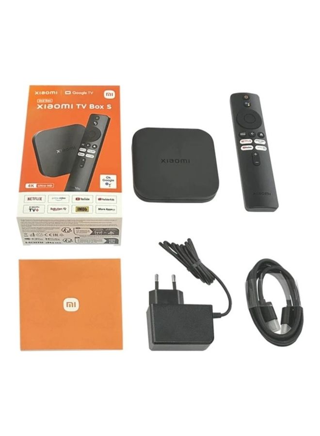 شاومي Mi Tv Box S 2Nd Gen 4K Ultra HD Streaming Media Player مساعد جوجل ودعم جهاز التحكم عن بعد - Image 2