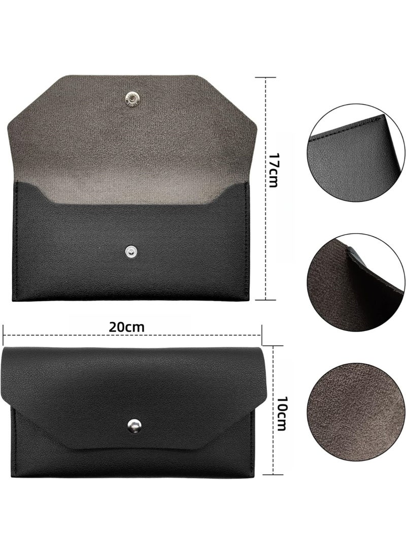 CHU DAI Cash Wallets for Women - Reusable Leather Cash Envelope Wallet for Budgeting, Billing  - Image 2