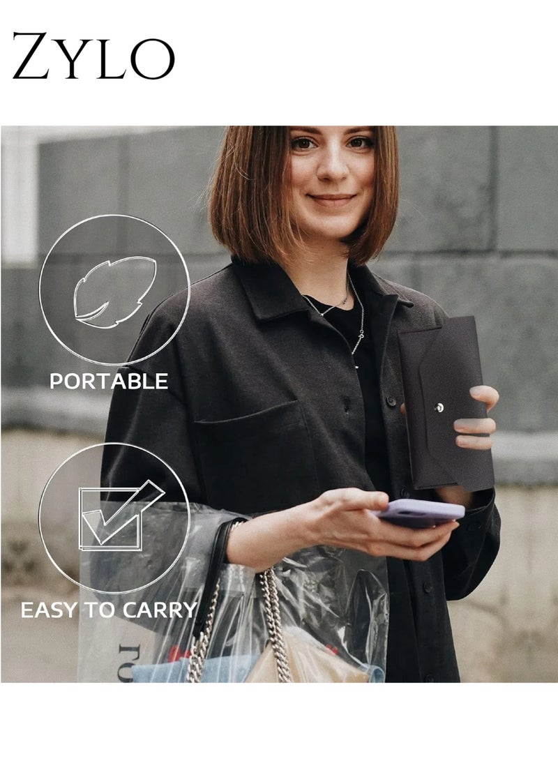 Zylo Cash Wallets - Reusable Leather Cash Envelope Wallet for Budgeting, Billing - Image 5
