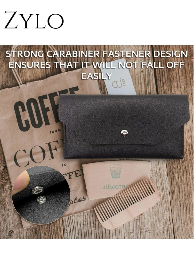 Zylo Cash Wallets - Reusable Leather Cash Envelope Wallet for Budgeting, Billing - Image 3