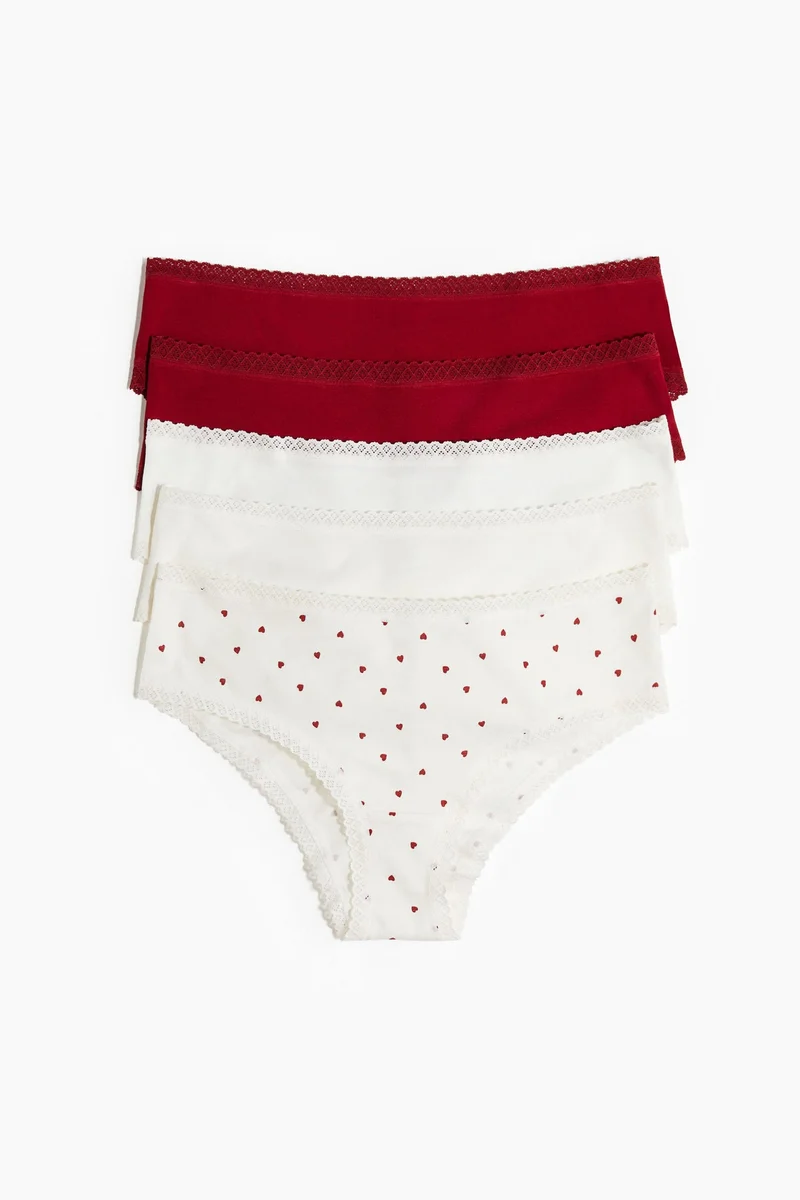 H&M 5-pack cotton hipster briefs