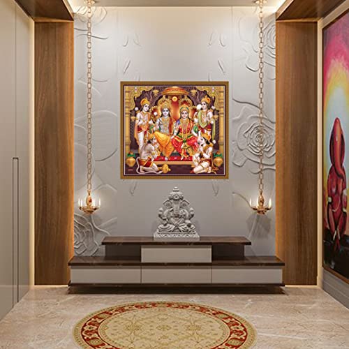 Rangoli Large Wall Sticker JUST Peel & Stick Size 50 or 60 cm Pack of 1 (Code GS1816 - Image 3