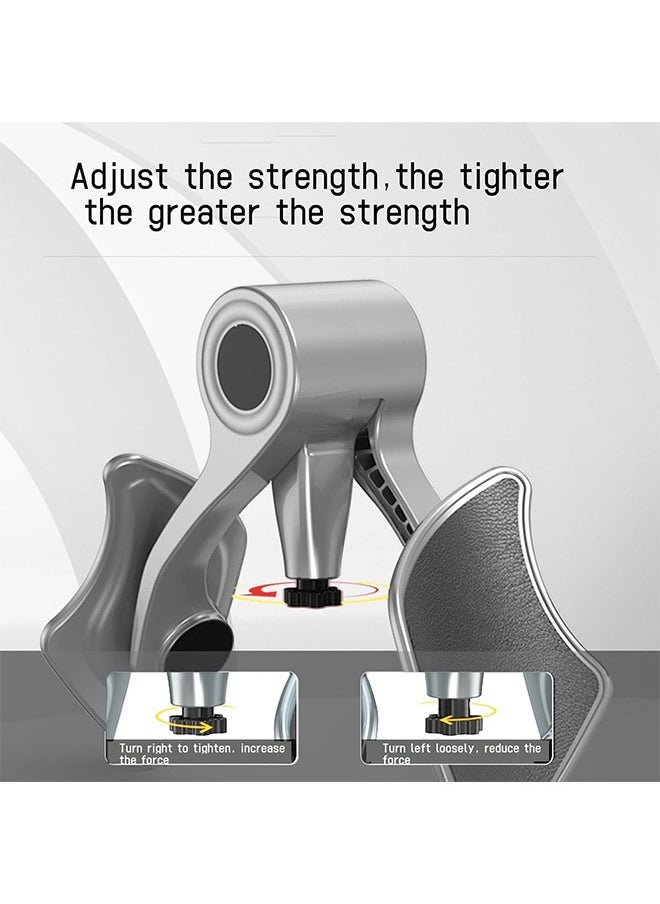 Hihonor Kegel Trainer Men's Endurance Trainer, Women's Pelvic Floor Muscle Strengthening Trainer, Inner Thigh Muscle Training Enhancer, Lift & Shape Leg Clips (Grey)  - Image 2
