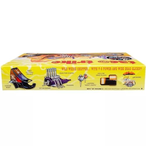 MPC Taco Trike (Trick Trikes Series) 1:25 Scale Model Kit, White (MPC893) - Image 2