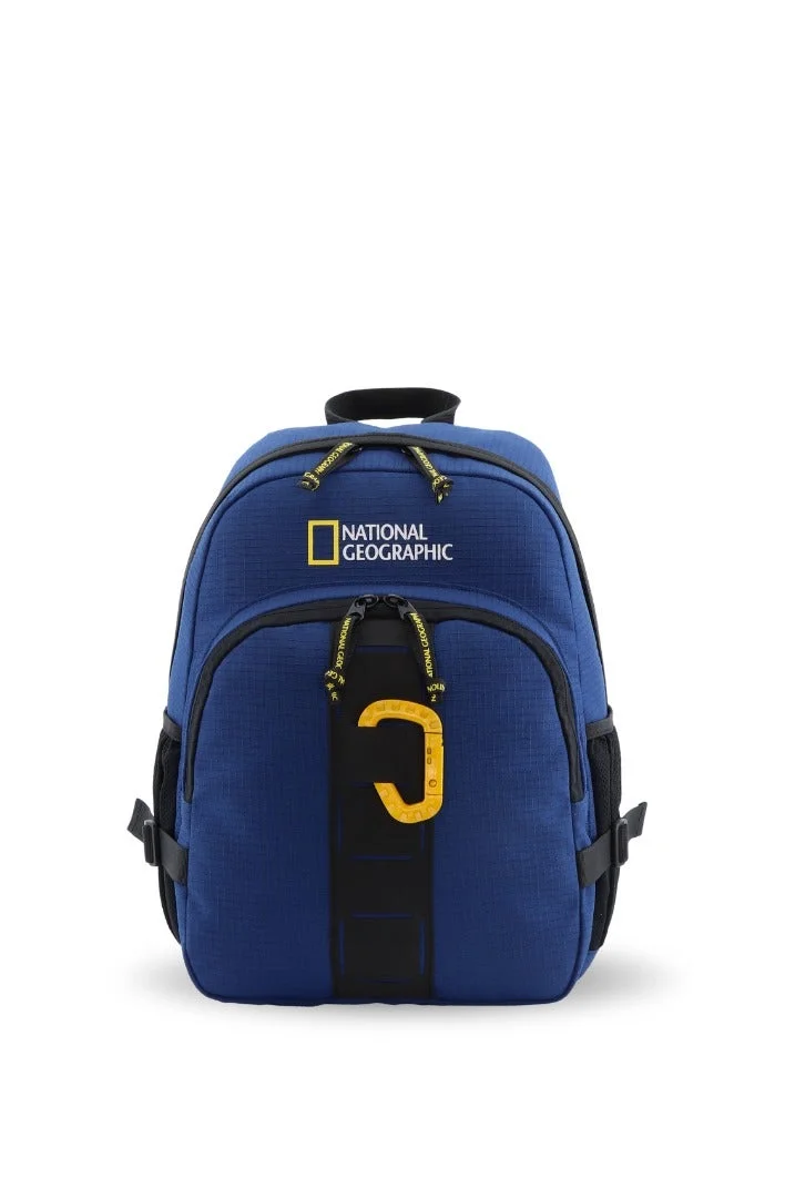 NATIONAL GEOGRAPHIC National Geographic Explorer III RPET Navy Backpack â€“ Laptop Bag, Computer Bag, School Backpack, Casual Daypack & Everyday Backpack for Men & Women | Durable Travel & Luggage Gear