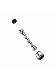N M Z N M Z 360° Turbo Flex Water Saving Faucet Sprayer Silver Color, 1 pcs  - Image 4