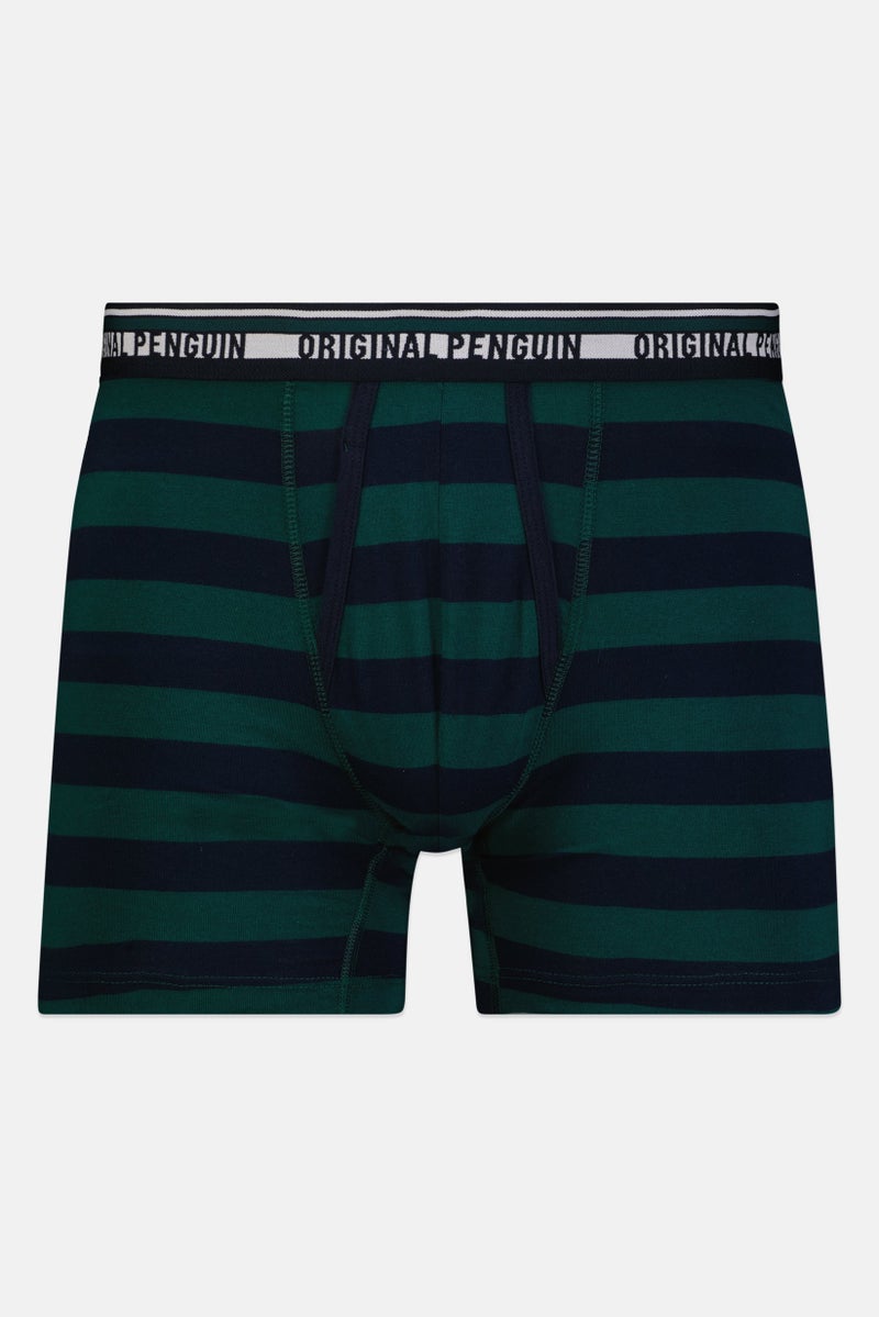 Original Penguin Men 2 Pieces Stripe Boxer Brief, Multicolor - Image 5