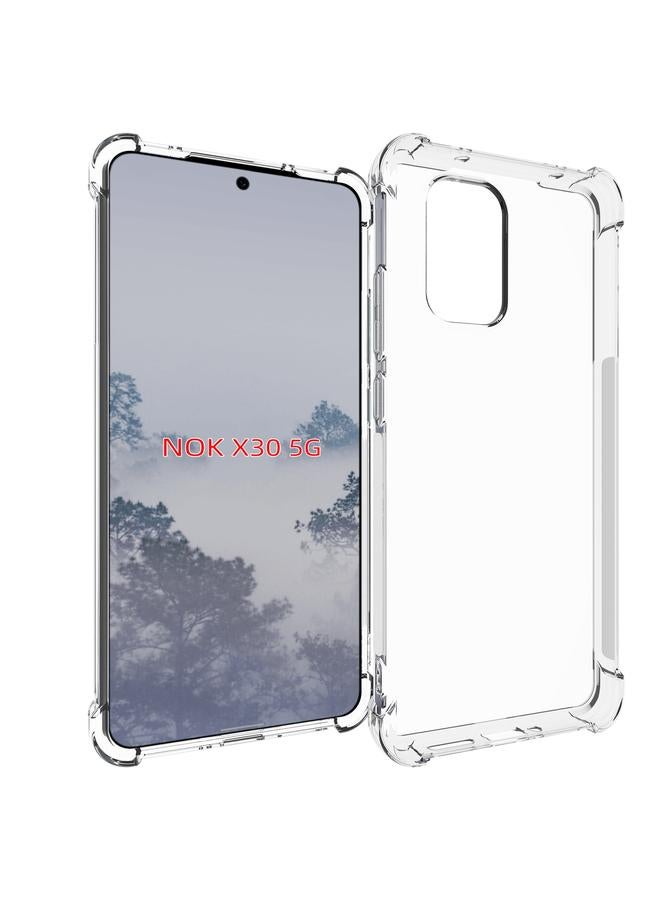 اس-توب جراب لهاتف Nokia X30 5G مقاوم للصدمات ومضاد للانزلاق مصنوع من مادة TPU السميكة - Image 1