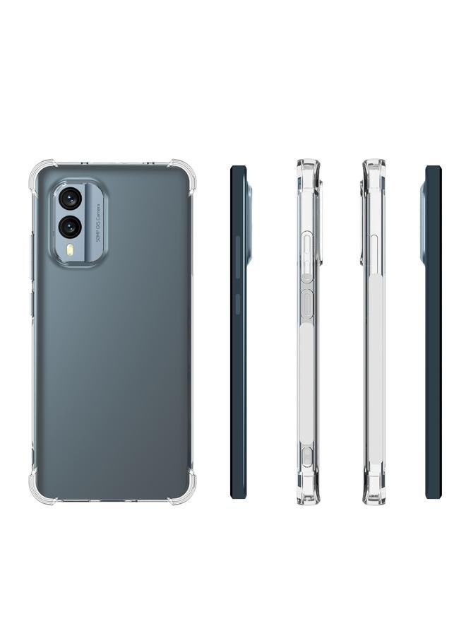 اس-توب جراب لهاتف Nokia X30 5G مقاوم للصدمات ومضاد للانزلاق مصنوع من مادة TPU السميكة - Image 2