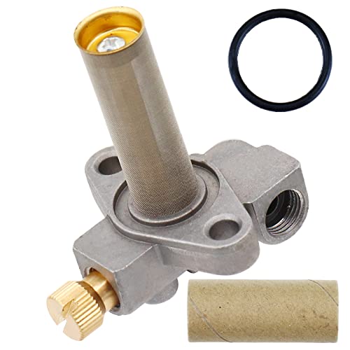 THUNDERMINGO 311292 Fuel Shut off Valve for Ford Tractor 600 601 800 801 2000 4000 700 900 901 501 Ford Tractor parts 1955-1964 4 CYL Gas Diesel Engine Replaces Ford 311292 738522 11033398 A311292 with O-Ring - Image 1