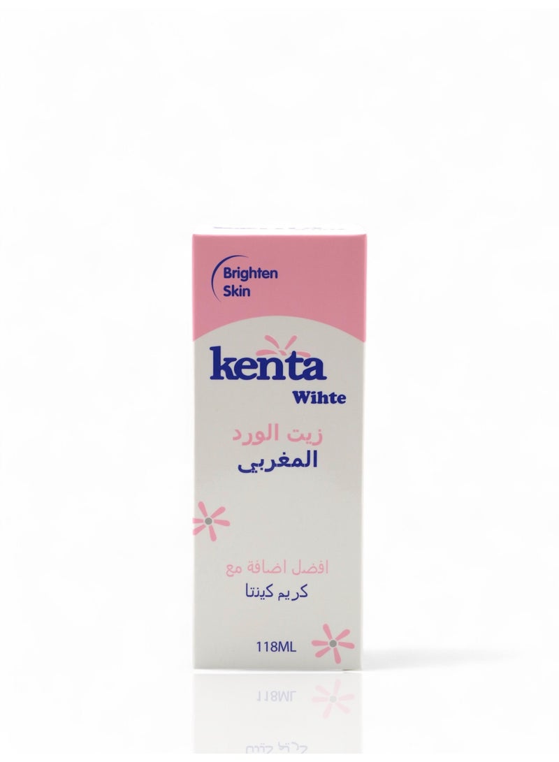 Kenta White Moroccan Rose Oil 118ml - Image 3