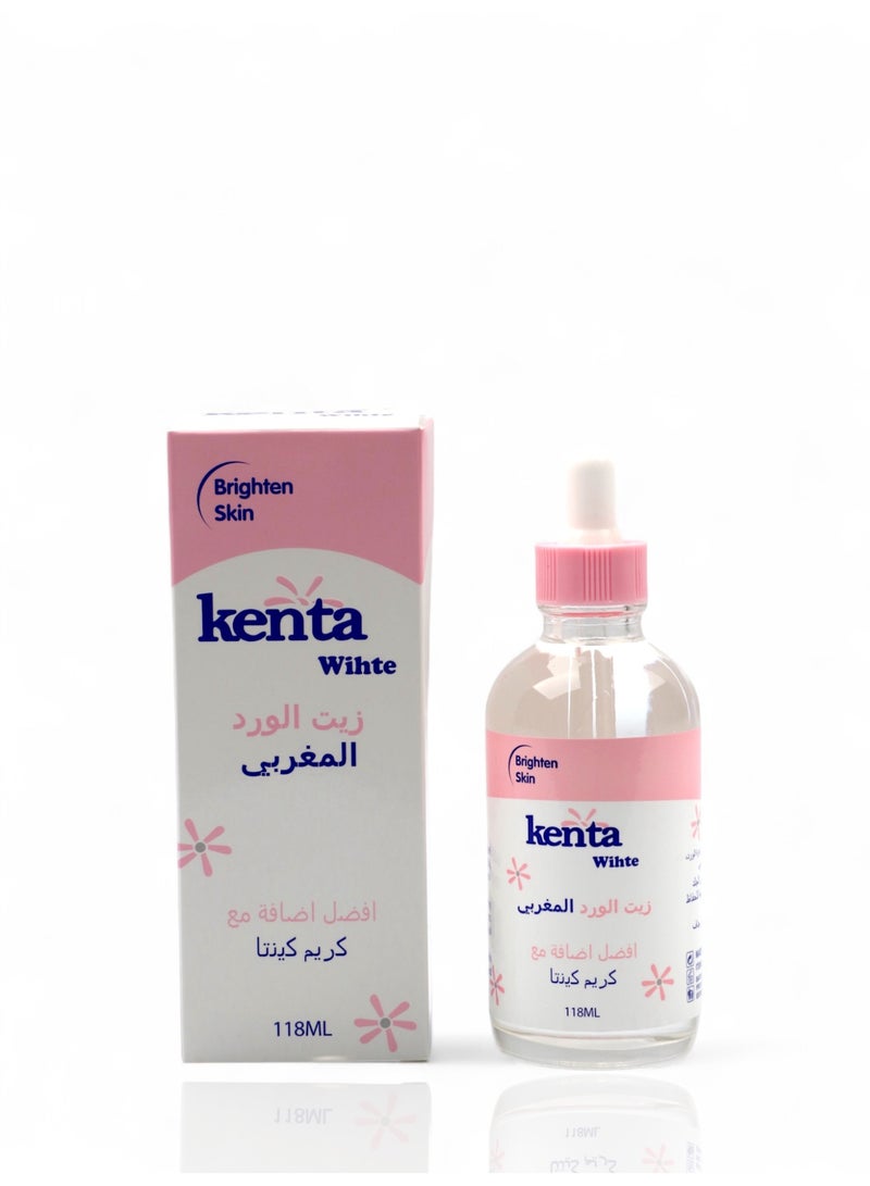 Kenta White Moroccan Rose Oil 118ml - Image 2
