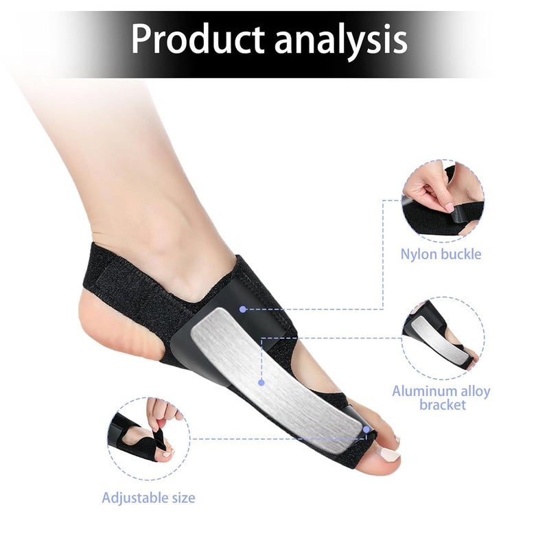 ATJTYSX Bunion Corrector for Women and Men, Toe Separators Bunion Corrector for Pain Relief, Hallux Valgus Correction Exercise Belt - Image 4
