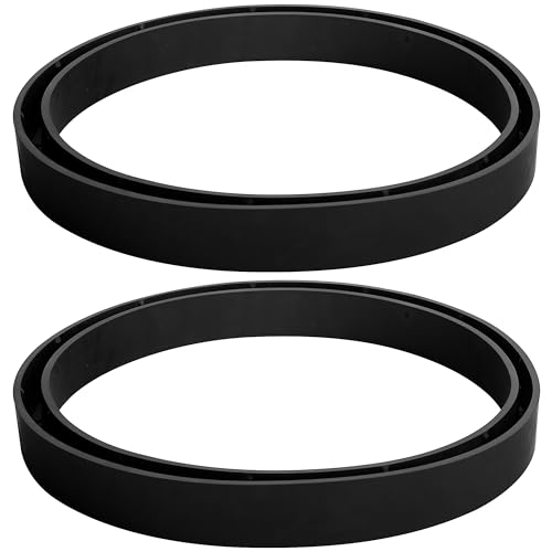 RunNico 2 Pack Ring Base for Propane Tank Propane Tank Base Holder Protective Spacer Ring for Propane Cylinder Base Fits 2040 Lb 510 Gallons Propane Cylinders - Image 1