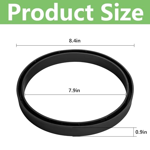 RunNico 2 Pack Ring Base for Propane Tank Propane Tank Base Holder Protective Spacer Ring for Propane Cylinder Base Fits 2040 Lb 510 Gallons Propane Cylinders - Image 3