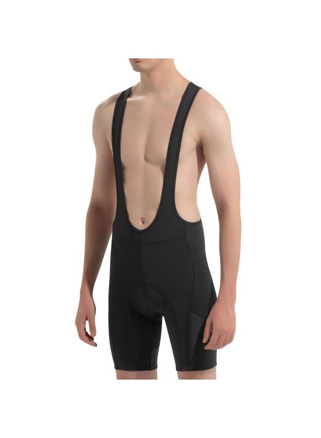 Santic Men's Cycling Bib Shorts 4D Padded Breathable Road Bike Cycling Bibs Biking Bicycle Gel Long Travel, L - Image 5