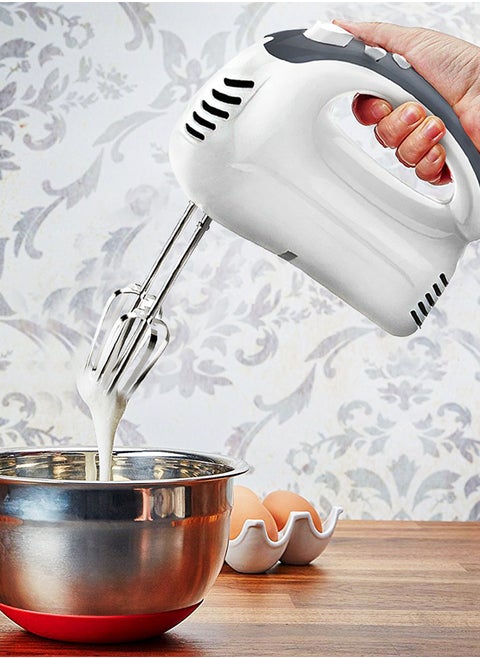 Kross electric egg and flour whisk in white for whisking pastry equipment smoothly and easily KR-5628