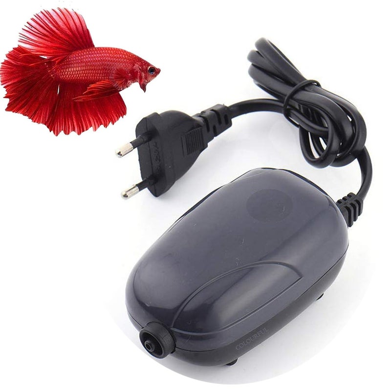 COLOURFUL® - Aquarium Silent Air Pump | Mini Aerator/Oxygen Pump for Aquarium Fish Tank or Pond | with Accessories (1Way - #290, Air Pump Only) - Image 5