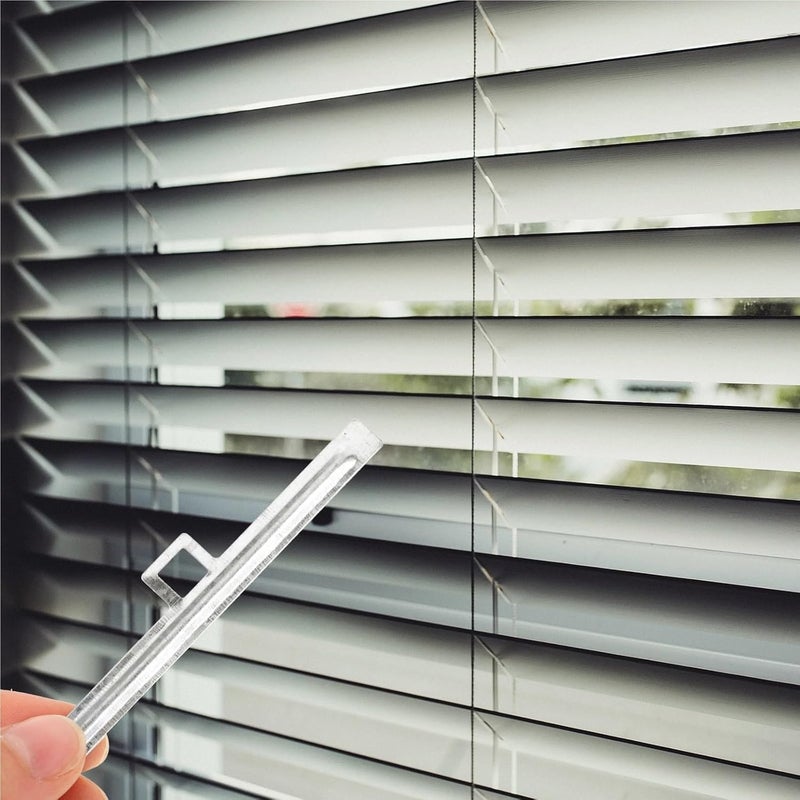 Blinds Replacement Slats Hangers 40pcs Metal Vertical Blind Replacement Tabs, Hangers for Slats Track Repair - Image 3