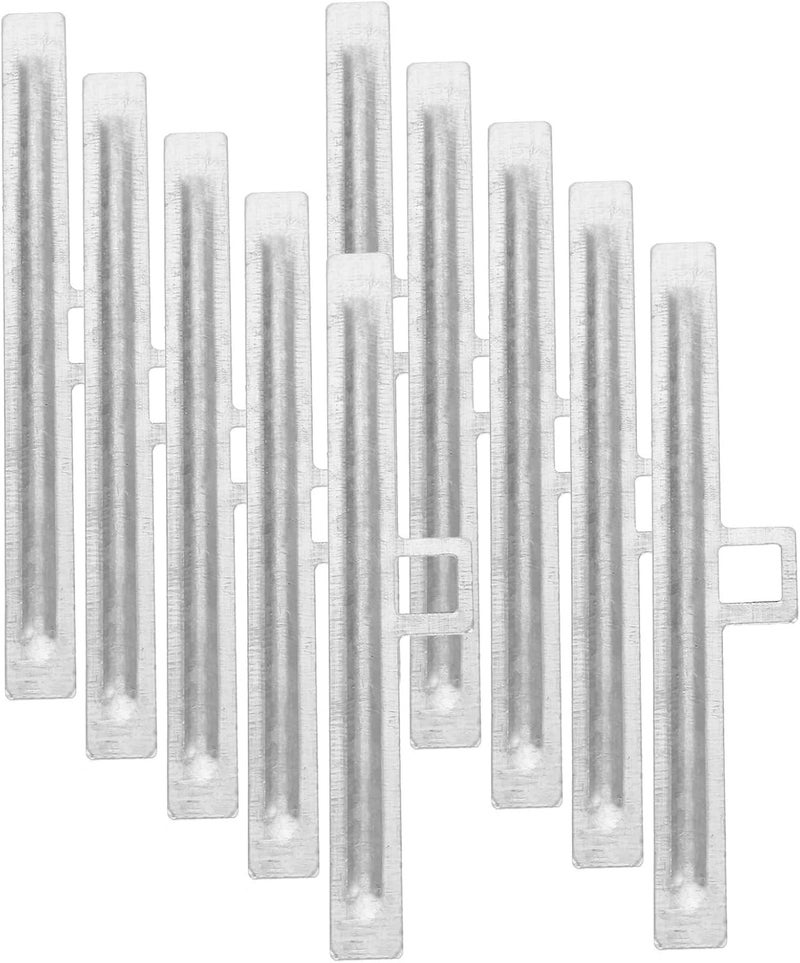 Blinds Replacement Slats Hangers 40pcs Metal Vertical Blind Replacement Tabs, Hangers for Slats Track Repair - Image 1