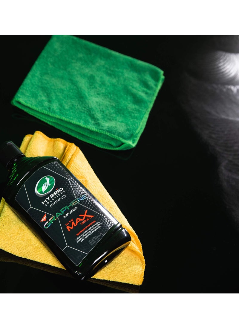 TURTLE Turtle Wax Hybrid Solutions Pro Graphene Infused Max Wax 414ml - Professional Grade Car Protection  - Image 5