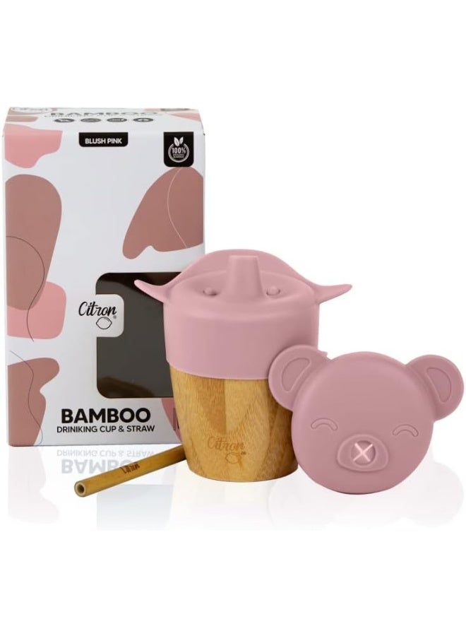Citron Bamboo Cup With 2 Silicone Lids - Image 3