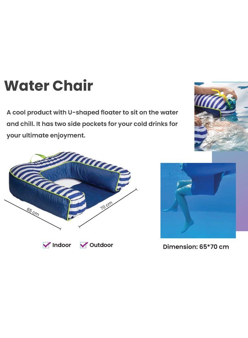 WAVY Floating Water Chair -Blue - Image 5