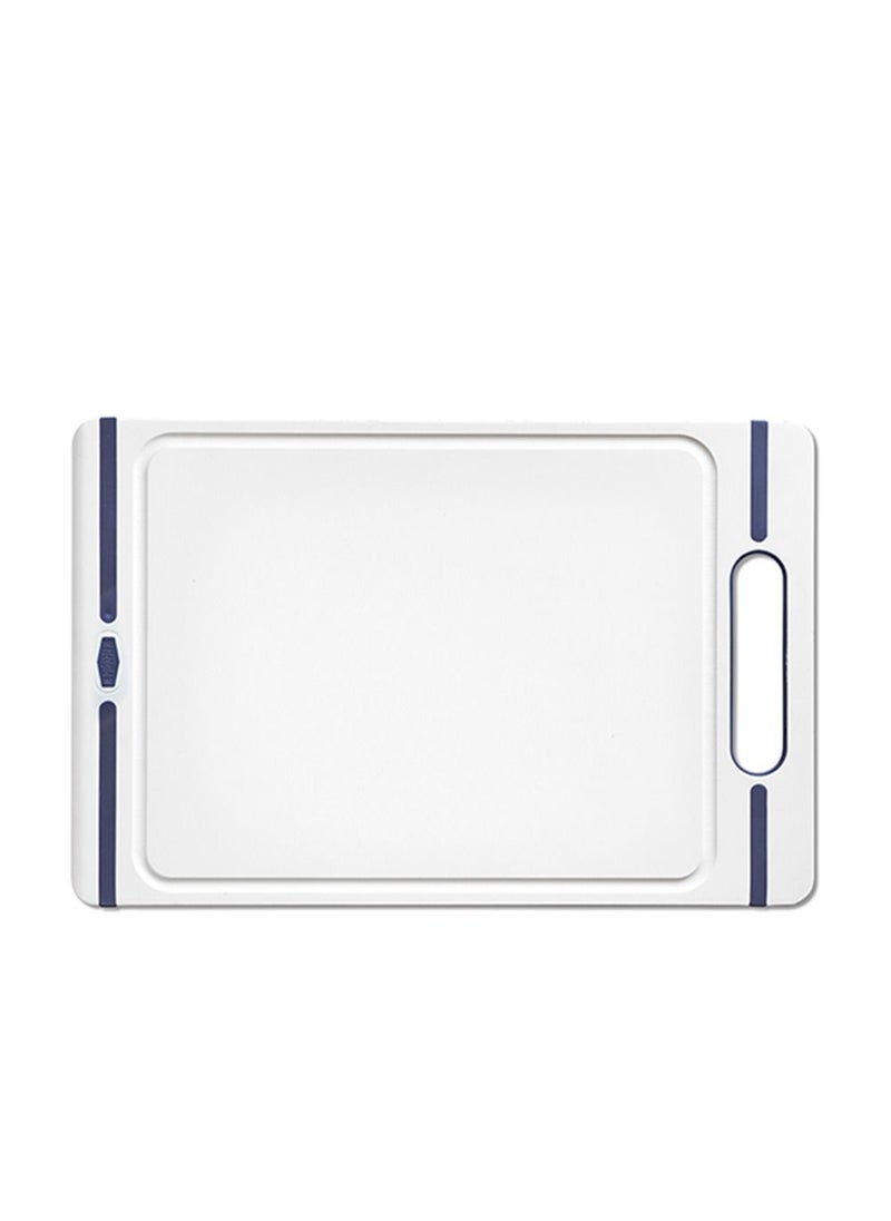 Stefanplast Polyethylene Cutting Board 29 x 19 x 1 cm White/Palace -Blue  - Image 2