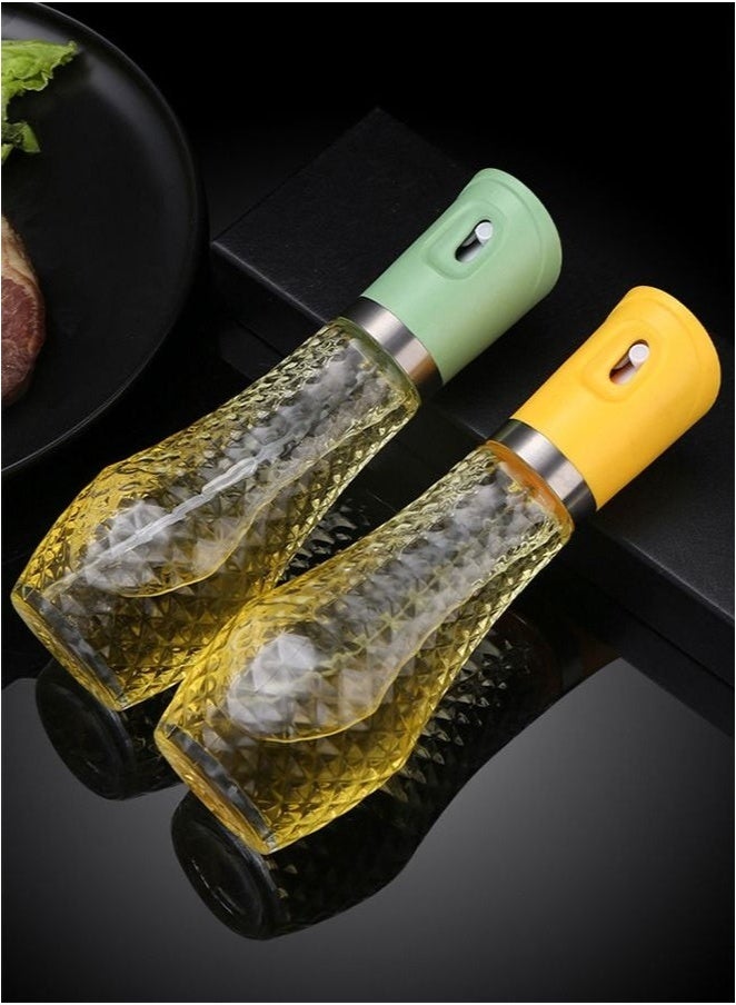 ميكسد زجاجة موزع زيت زجاجي بخاخ زيت الزيتون للطهي - Image 2