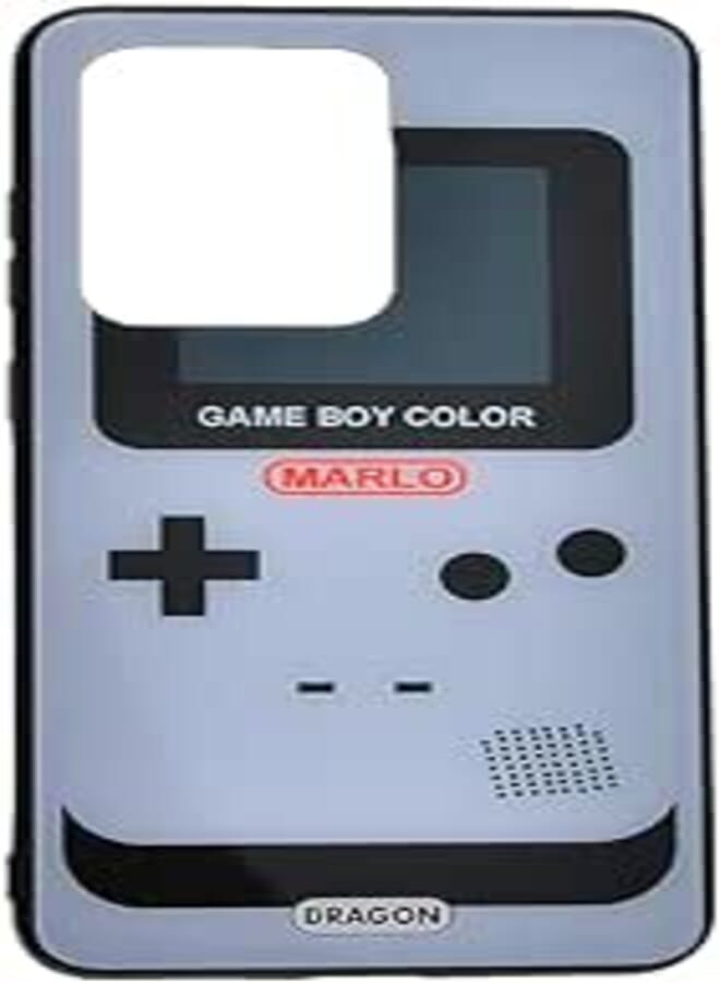 Generic Plastic Creative Back Phone Protection Case Game Design With Silicone Safety Edges And Glass Back For Samsung Galaxy S11 Plus / S20 Plus - Multi Color