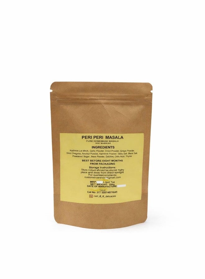 Nani Di Delicacies Peri Peri Masala, Homemade Pure Aromatic Spice Blend, 100g - Image 2