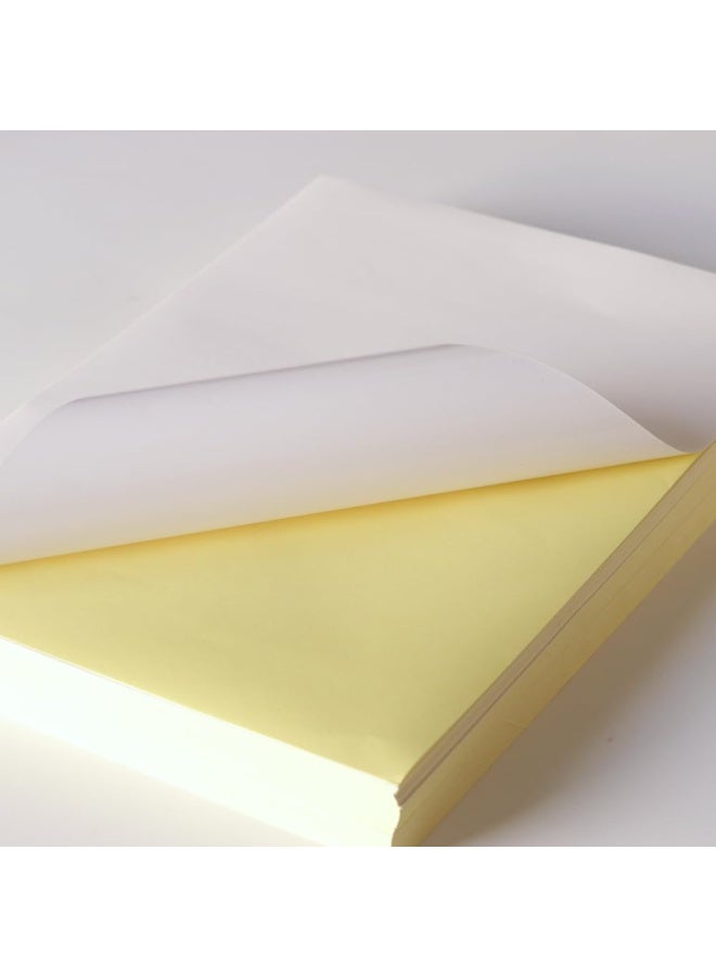 فيرستنوك ورق لاصق A3 غير لامع | ٢٥ ورقة | ملصقات قابلة للطباعة | متوافق مع طابعات نفث الحبر والليزر | للاستخدام المنزلي، المكتبي، المدرسي، الحرفي، والتغليف - Image 3