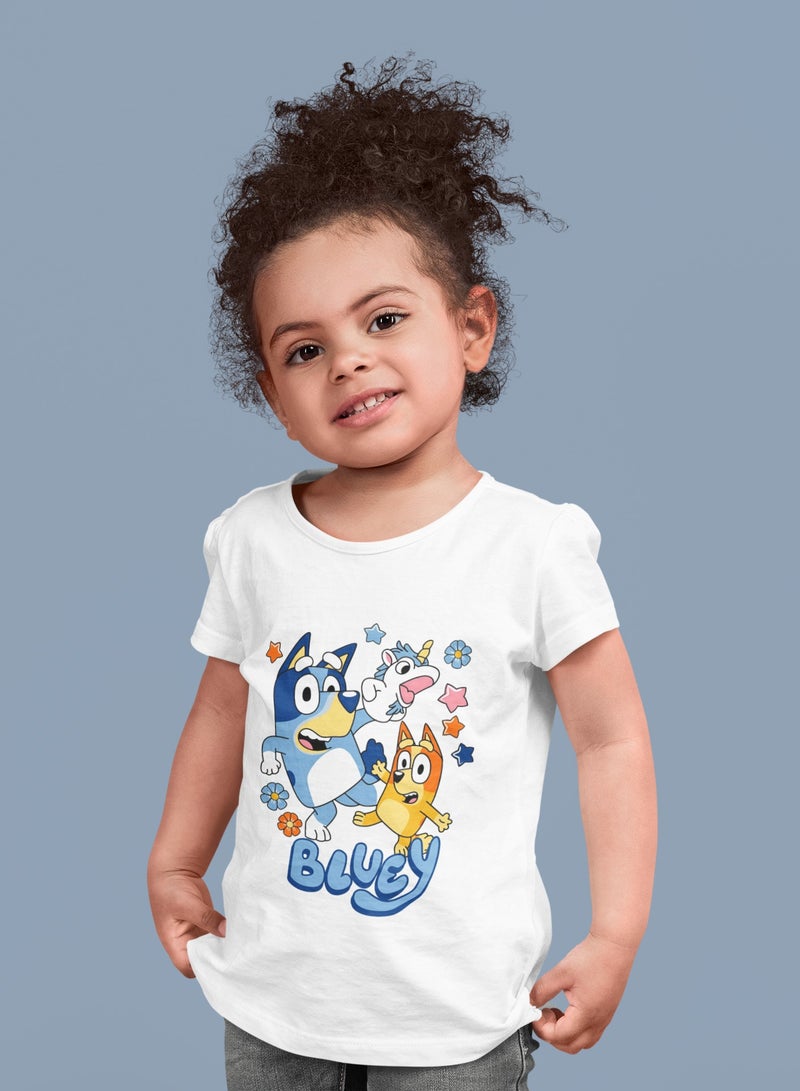 ZOOM بلو - زهرة - تصميم تي شيرت جديد