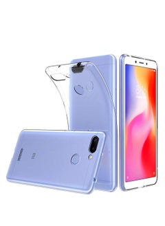 Transparent Fit Protector Case for Xiaomi Redmi 6 Anti Slip Scratch Resistant