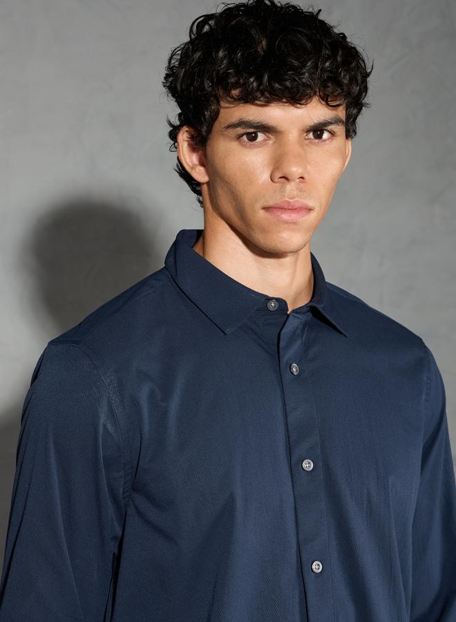 تكنوسبورت قميص تكوسبورت بياقة سبريد وأزرار - Image 3