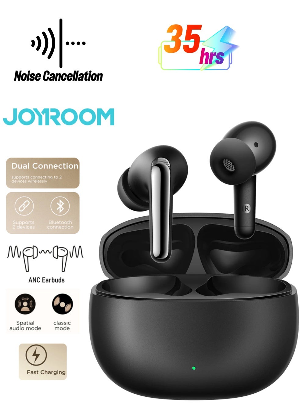 جوي روم Joyroom jr-fn1 wireless