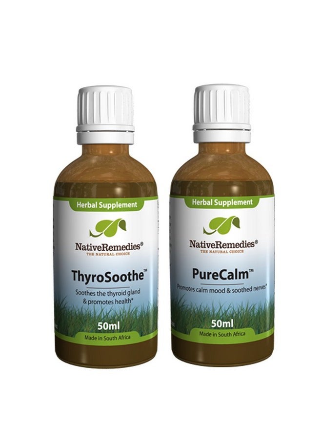Native Remedies Native Remedies ThyroSoothe and PureCalm ComboPack 
