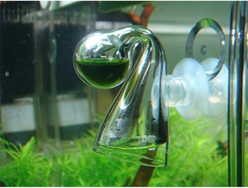 Long Action CO2 Monitor, CO2 Drop Checker with Suction Cup for Aquarium (Assorted Color) - Image 3