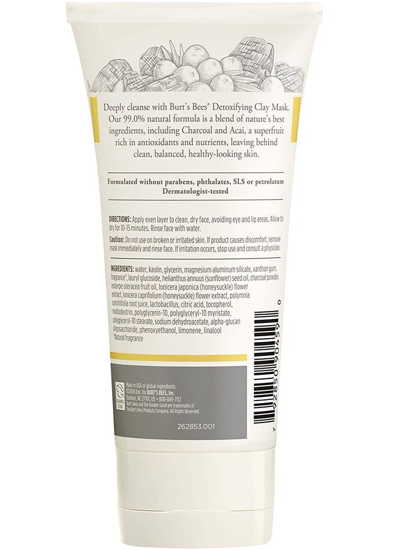 Burts Bees Burts Bees Detoxifying Clay Mask for Unisex 2.5 oz Mask  - Image 2