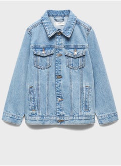 MANGO Kids Pocket Detail Jacket  - Image 1