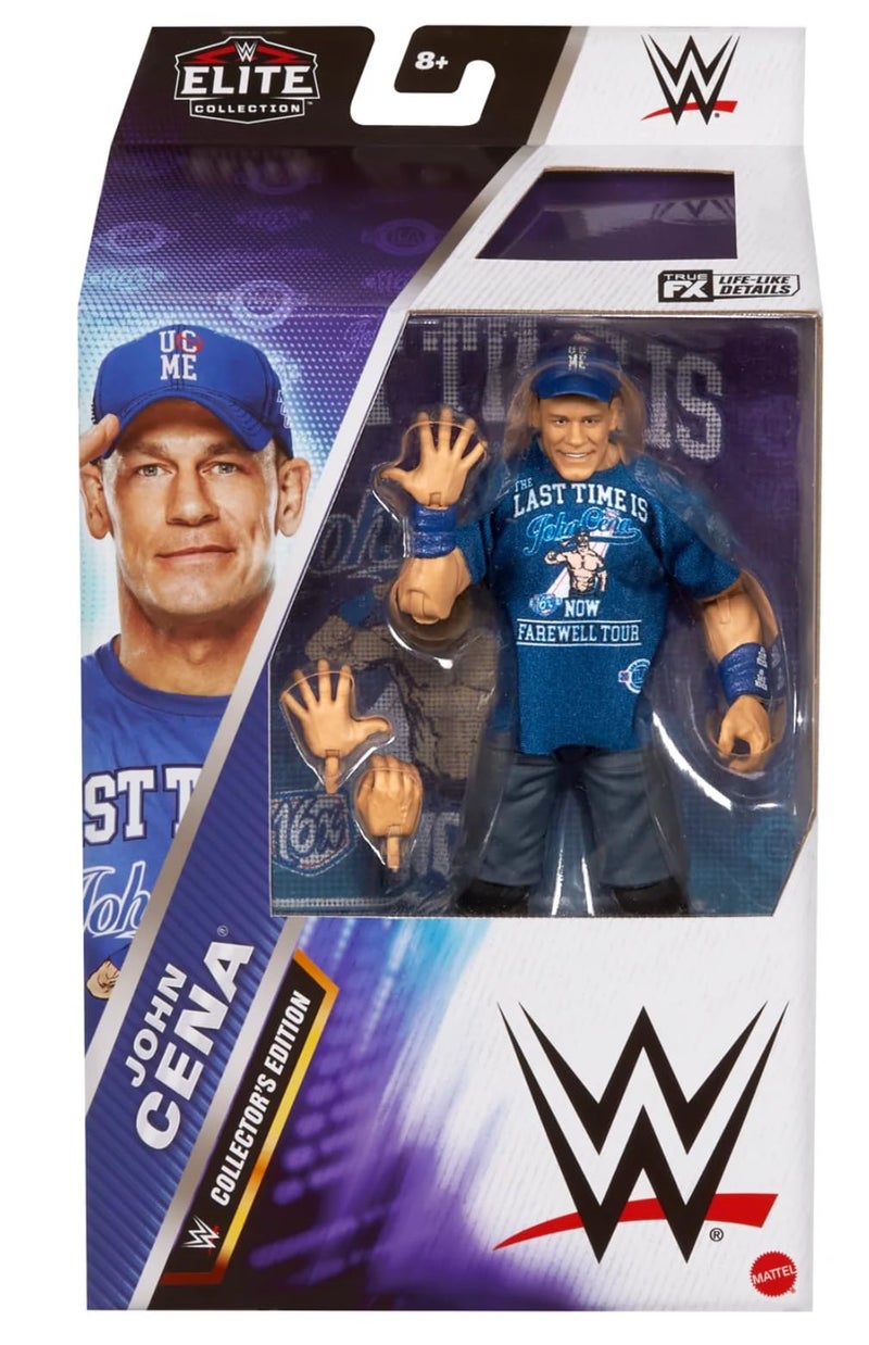 WWE John Cena Exclusive Retirement Tour Collectors Edition Mattel Elite Collection Series 119 Wrestling Action Figure Toy - Image 1