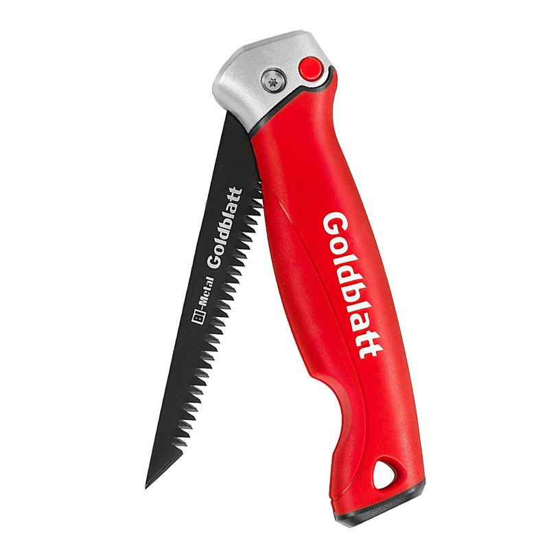 Goldblatt Folding Drywall Saw, Jab Saw, Hand Saws with Soft Grip Handle, Sheetrock Saws for Wallboard, Drywall, Plywood and PVC - Image 1