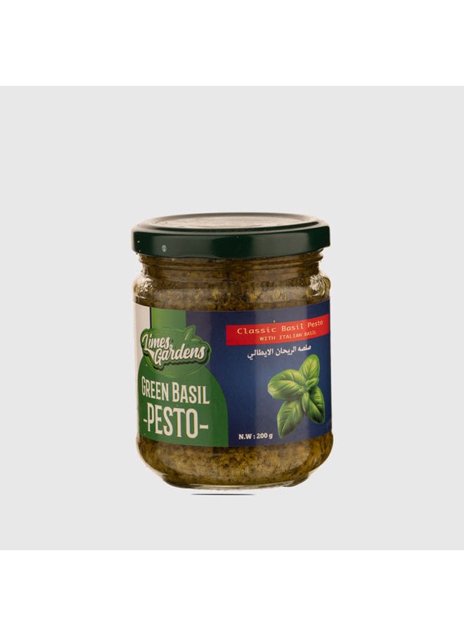 Limes Gardens - Italian Basil Pesto 200 ml - Image 1