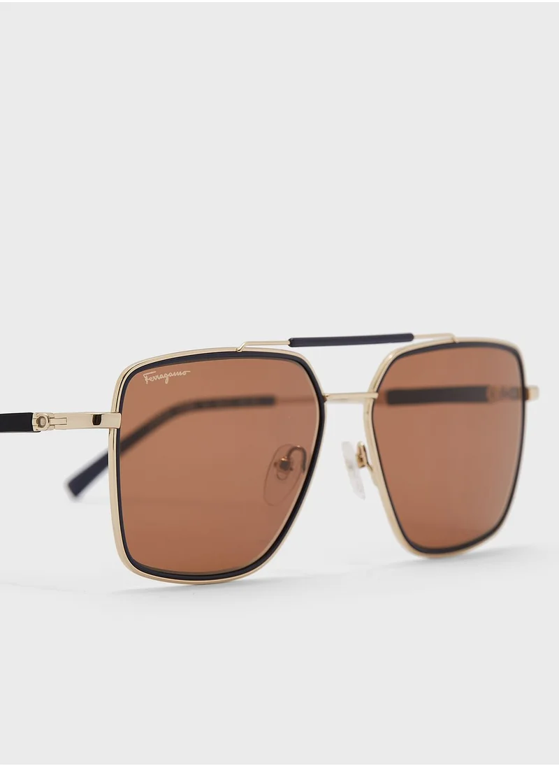 Salvatore Ferragamo Wayfarers Sunglasses