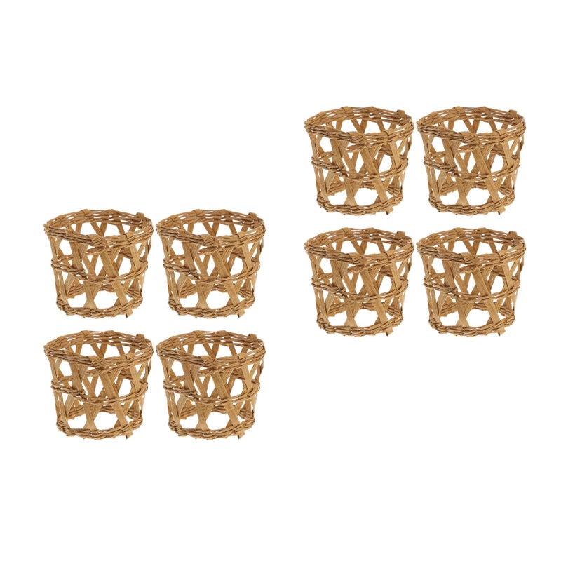 8 Pcs Woven Cup Sleeves Decorative Water Cup Sleeve Bottle Sleeve Drinking Cup Covers - Image 3