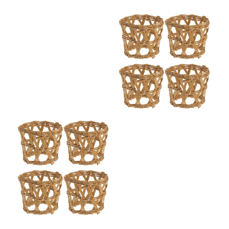 8 Pcs Woven Cup Sleeves Decorative Water Cup Sleeve Bottle Sleeve Drinking Cup Covers - Image 2