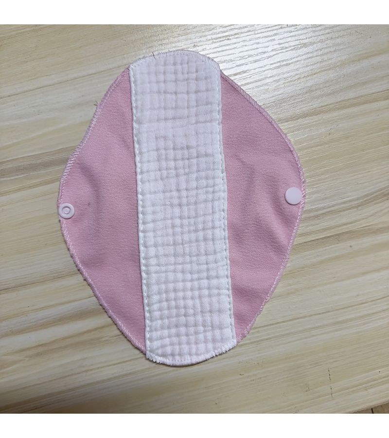 Pink Color 15pcs German Velvet Gauze Sanitary Pads - Image 2