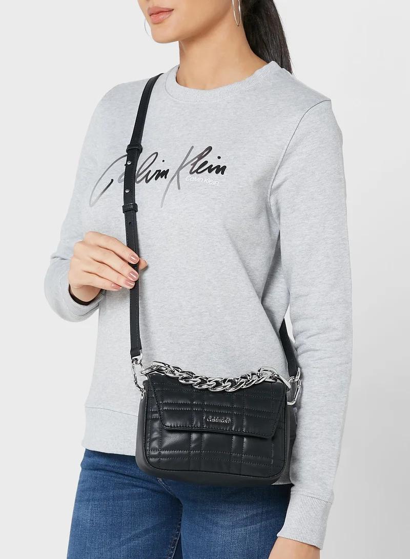 CALVIN KLEIN Chain Strap Cross Body
